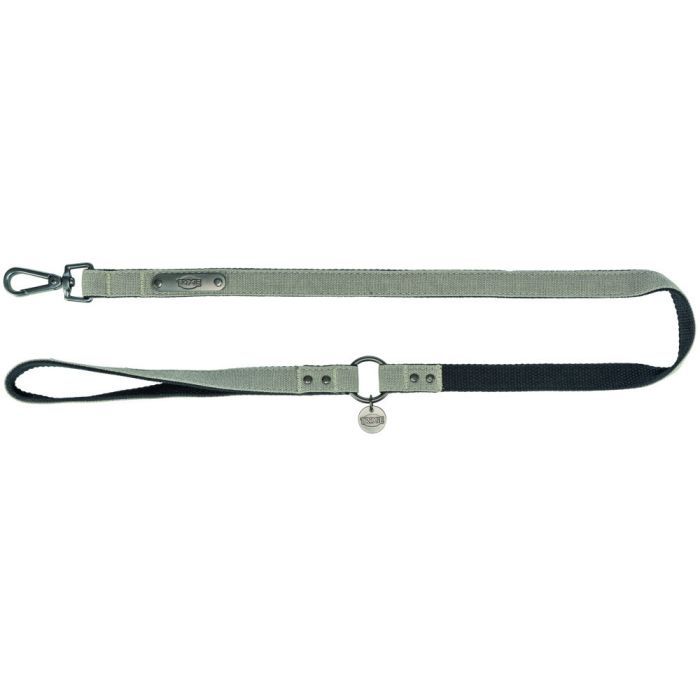 Повідець для собак Trixie CityStyle бавовна S–M 1.2 м 13 мм світло-сірий (4053032681378) зображення 3