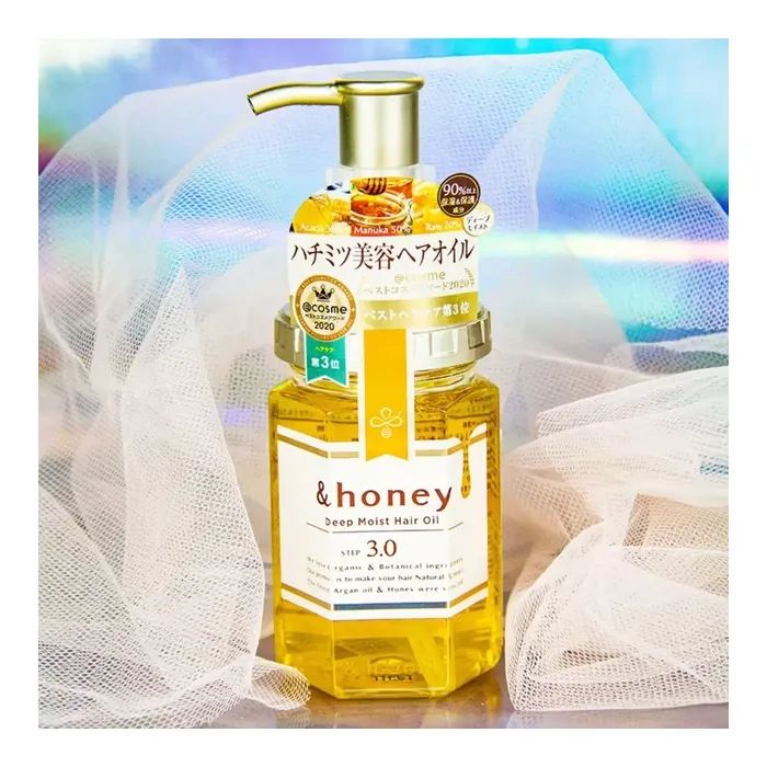 Масло для волос Honey Deep Moist Hair Oil 100 мл (4589546890796) изображение 3