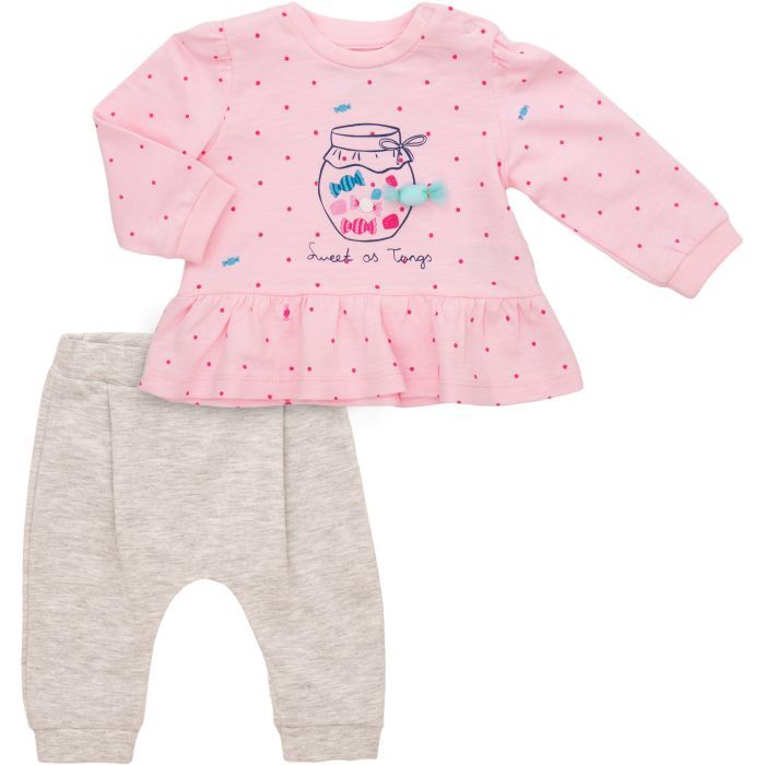 Набор детской одежды Tongs с конфетками (4043-80G-pink)