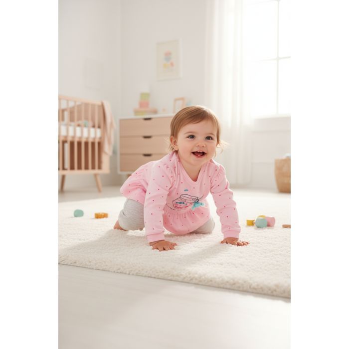 Набор детской одежды Tongs с конфетками (4043-80G-pink) изображение 7