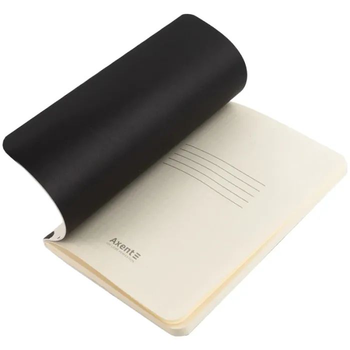 Книга записная Axent A6 Black&White, 60 листов клетка (8711-7-A) изображение 3