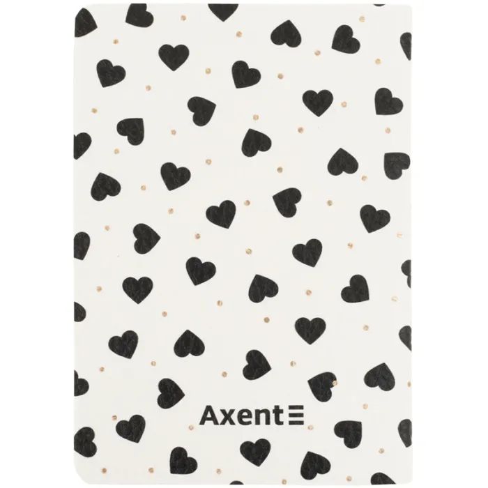 Книга записная Axent A6 Black&White, 60 листов клетка (8711-7-A) изображение 6