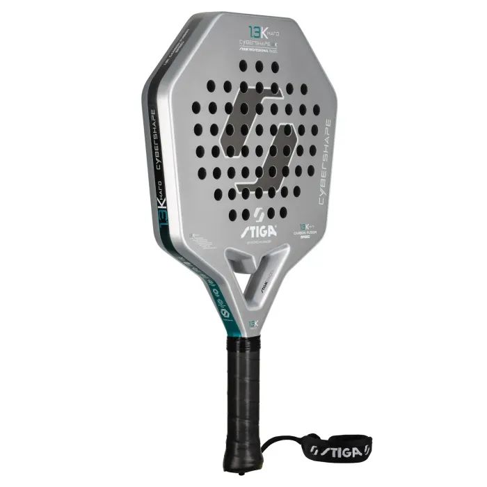 Ракетка для падел тенісу Stiga Racket 1.3K Hard Cybershape (2202-1826-03) (932052) зображення 2