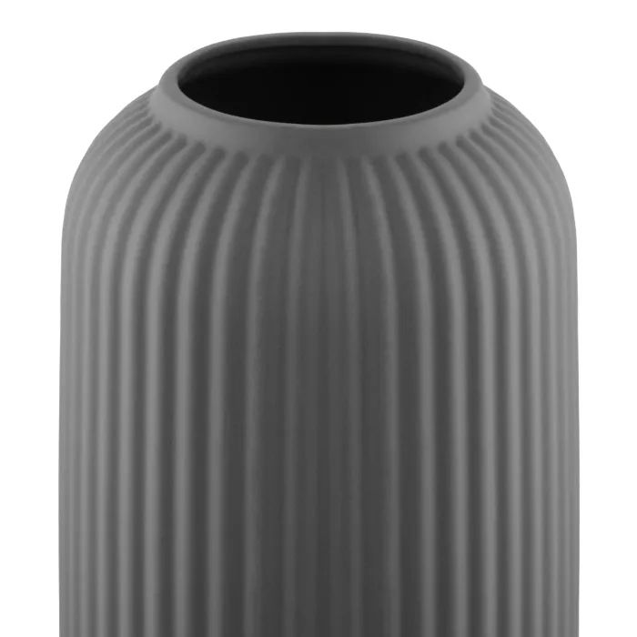 Ваза Ardesto Imola, 14х26см, порцеляна, сірий (AR3821G) зображення 3