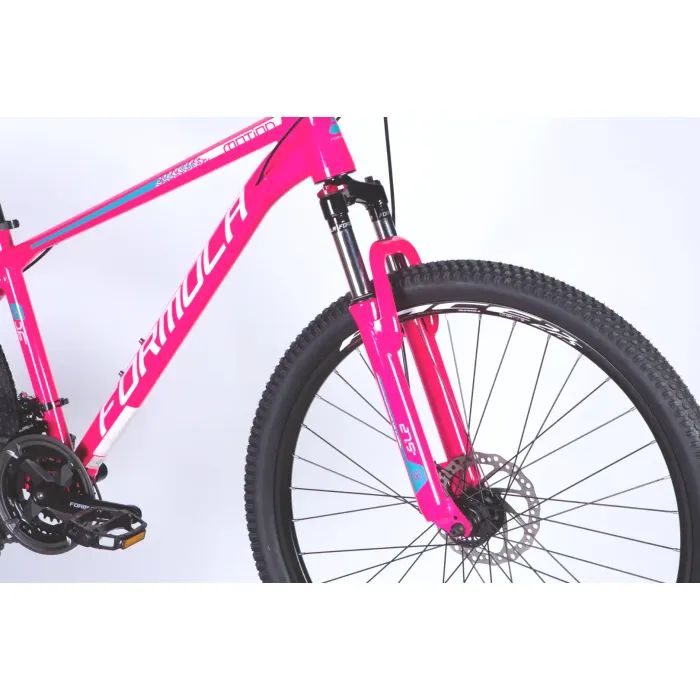 Велосипед Formula 27.5" MOTION DD рама-18" AL 2026 рожевий з білим (OPS-FR-27.5-304) зображення 4