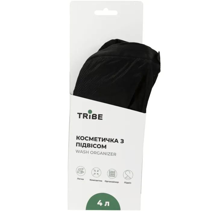 Сумка для туалетного приладдя Tribe Wash Organizer з підвісом black (T-IZ-0019-black) зображення 11