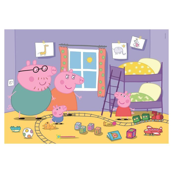 Пазл Clementoni Maxi Peppa Pig 60 элементов (26438) изображение 2