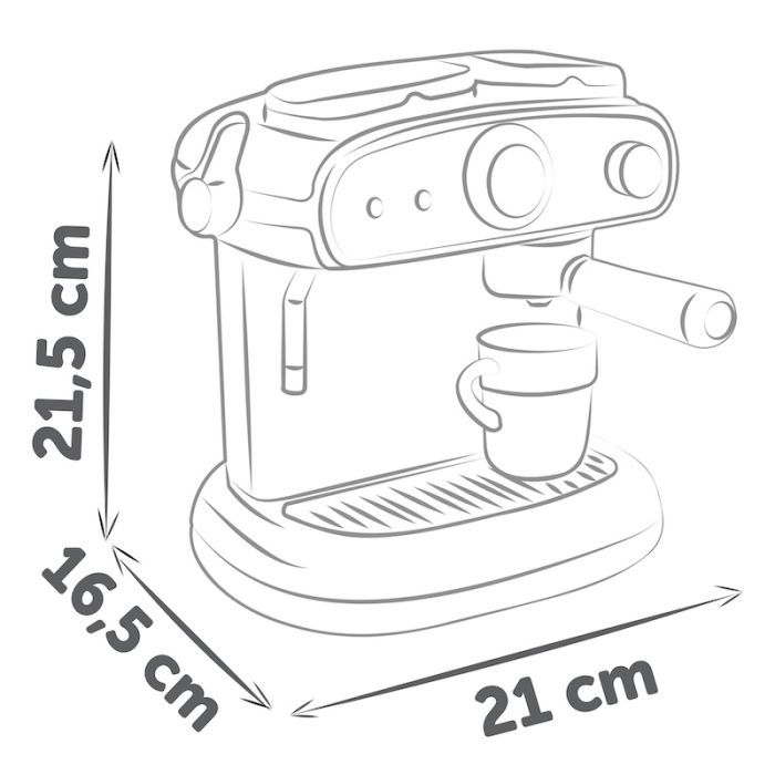Игровой набор Smoby кофеварка Эспрессо со звуком. и светл. эффектами (7600312512) изображение 3