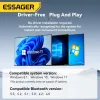 Bluetooth-адаптер Essager Freedom Bluetooth 5.4 Black (EBT54-JH01-P) зображення 5