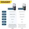 Bluetooth-адаптер Essager Freedom Bluetooth 5.4 Black (EBT54-JH01-P) зображення 6