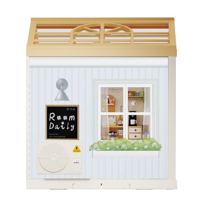 Конструктор Mini House румбокс серии Интерьер – Гостиная (свет) (8006) изображение 4