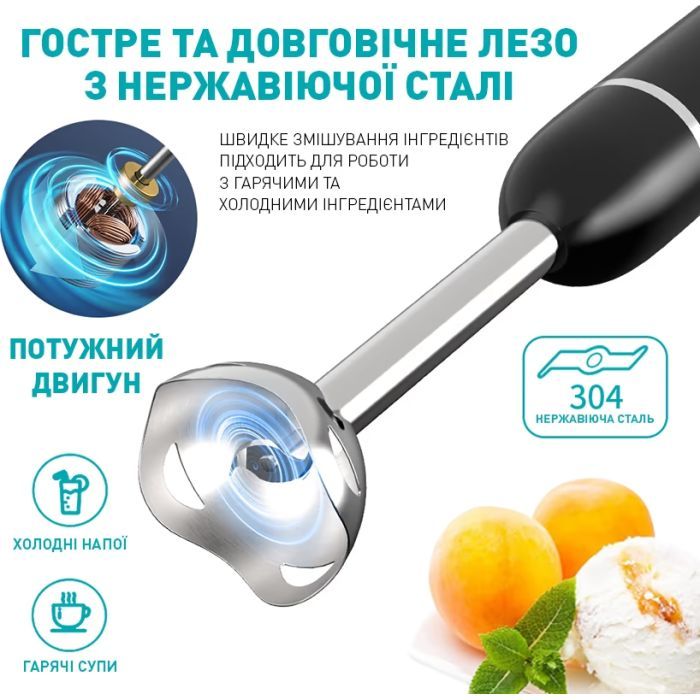 Блендер WINNINGSTAR ST-5553 400W White изображение 3