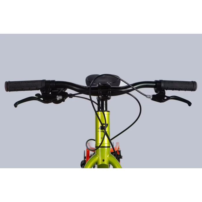 Велосипед Formula 24" F-1 DD рама-11" AL 2026 зелено-помаранчевий (OPS-FR-24-451) изображение 6