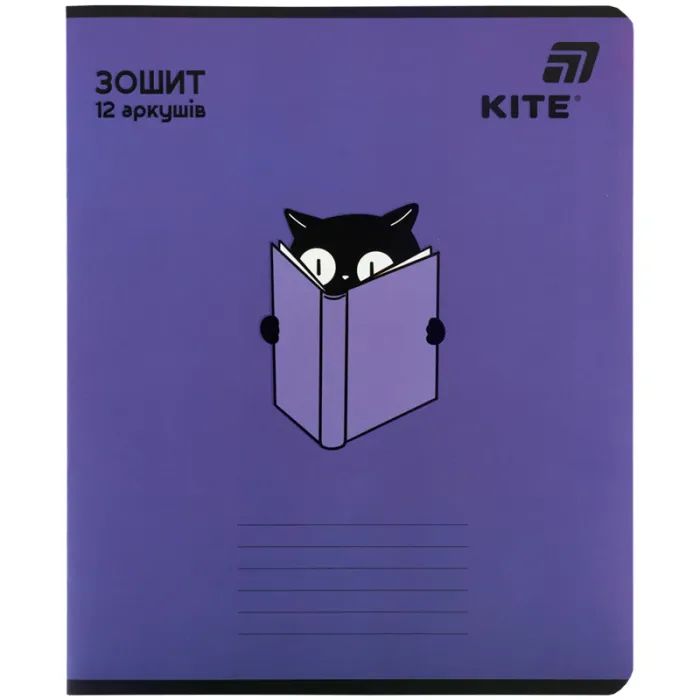 Зошит Kite One color, 12 аркушів, лінія (K26-234) зображення 2