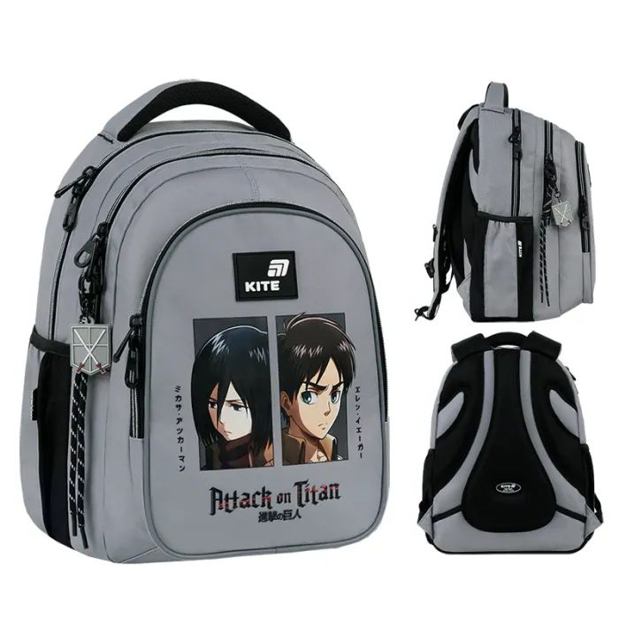 Рюкзак шкільний Kite Education teens 8001M Attack on Titan (AT26-8001M)