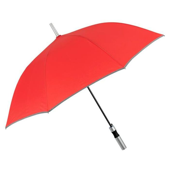 Зонт Perletti Reflecting тростина, з системою антивітер, чорна (P96014-01)