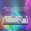 Клавіатура Ajazz Maillard V2 Maillard Switch Wireless/Bluetooth/USB UA Purple/White/Blue (AK980-V2-M-PWB) зображення 15