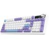 Клавіатура Ajazz Maillard V2 Maillard Switch Wireless/Bluetooth/USB UA Purple/White/Blue (AK980-V2-M-PWB) зображення 3