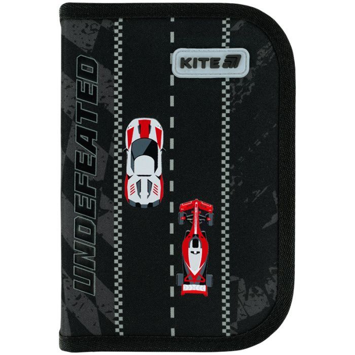 Пенал Kite Race&Win 621 , без наповнення, 1 відділення, 1 відворот (K26-621-4) зображення 2