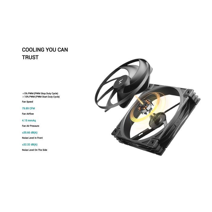 Кулер до корпусу Deepcool FD12 V2 зображення 9