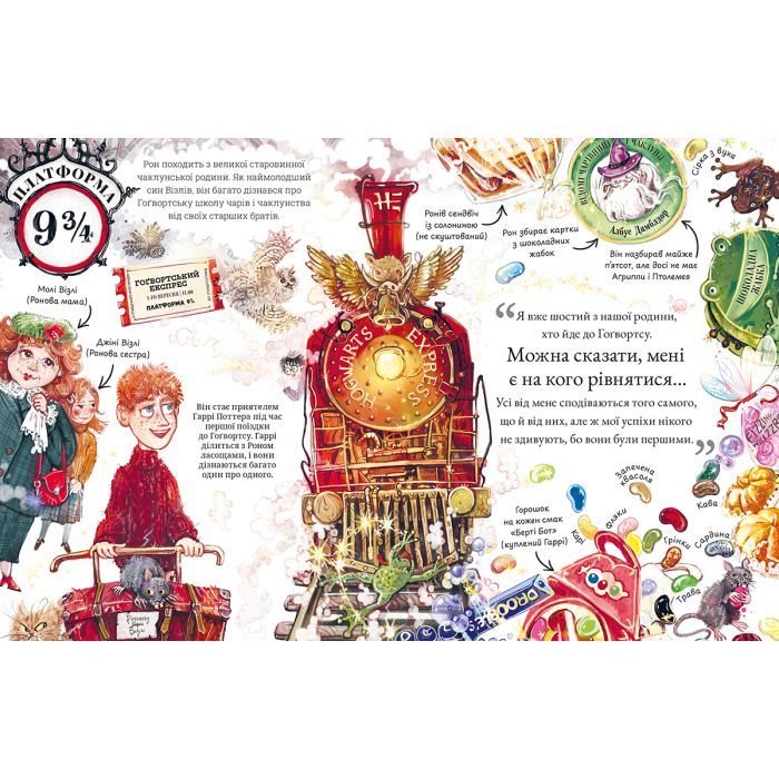 Книга Міні-Поттери: Рон Візлі А-ба-ба-га-ла-ма-га (9786175854150) зображення 4