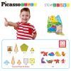 Конструктор Picasso магнитный Tiles Dinosaur Set с 8 фигурками динозавров 38 деталей (817338028848) изображение 2