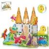 Конструктор Picasso магнитный Tiles Dinosaur Set с 8 фигурками динозавров 38 деталей (817338028848) изображение 3
