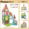 Конструктор Picasso магнитный Tiles Dinosaur Set с 8 фигурками динозавров 38 деталей (817338028848) изображение 4