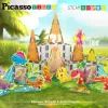 Конструктор Picasso магнитный Tiles Dinosaur Set с 8 фигурками динозавров 38 деталей (817338028848) изображение 7