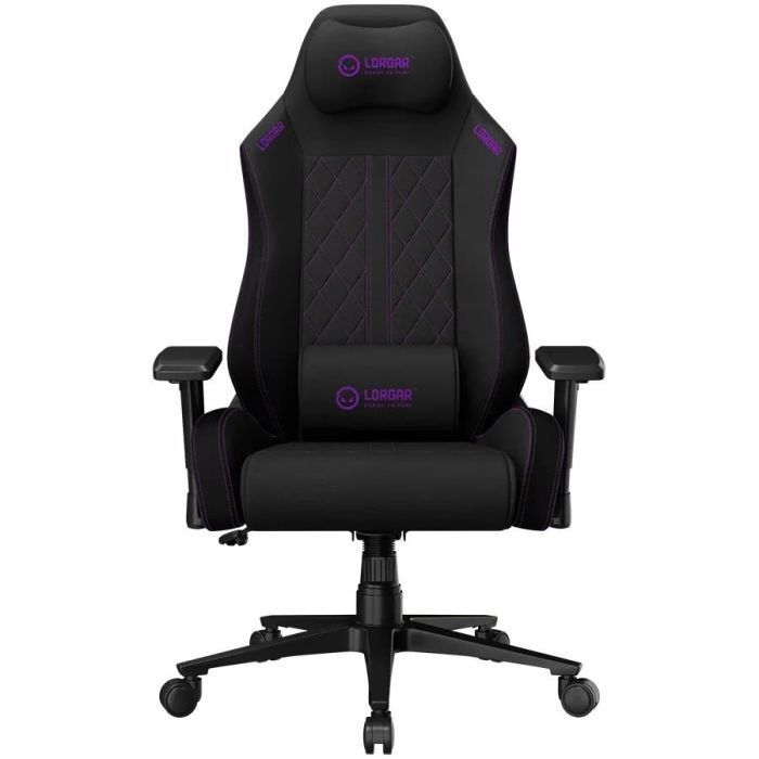 Кресло игровое Lorgar CHA41 Black/Purple (LRG-CHA41-BK-PR)