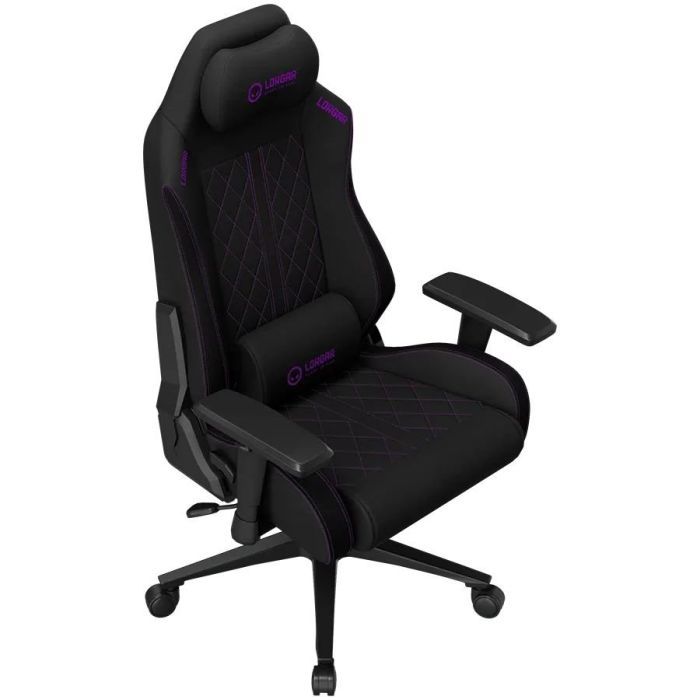 Кресло игровое Lorgar CHA41 Black/Purple (LRG-CHA41-BK-PR) изображение 3