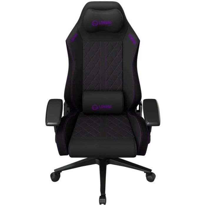 Кресло игровое Lorgar CHA41 Black/Purple (LRG-CHA41-BK-PR) изображение 4