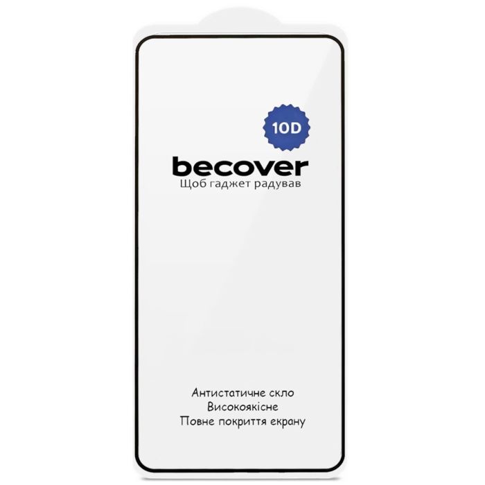Скло захисне BeCover 10D Realme C85 5G Black (715140) зображення 3