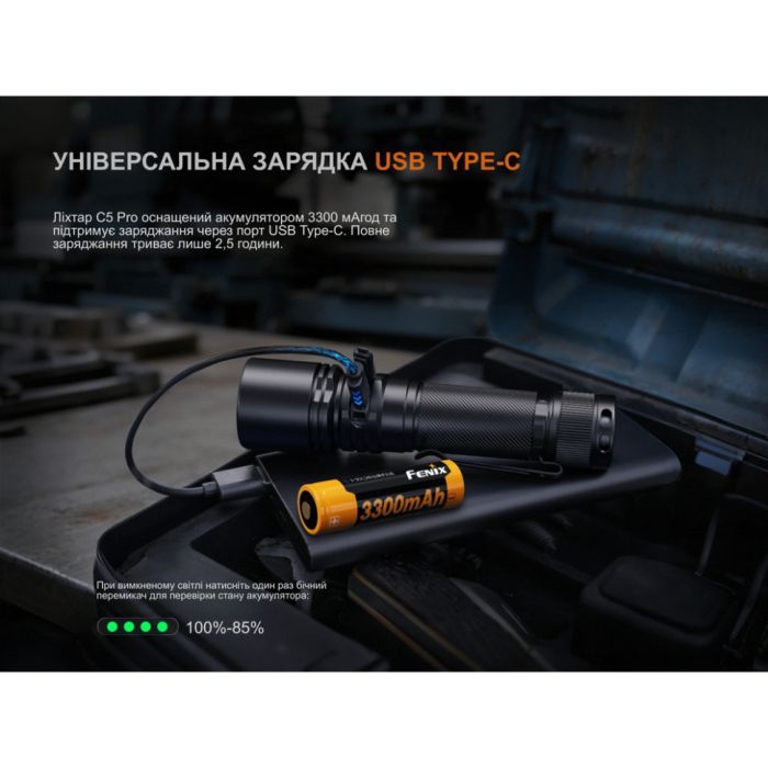 Фонарь Fenix C5 Pro (C5Pro) изображение 22