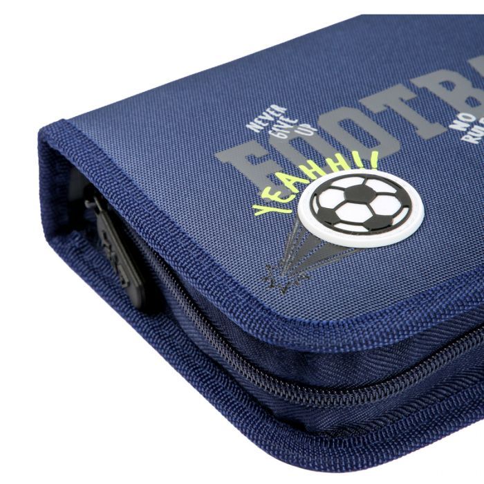 Пенал Yes твердий одинарний з клапаном Football HP-03 (533869) изображение 5