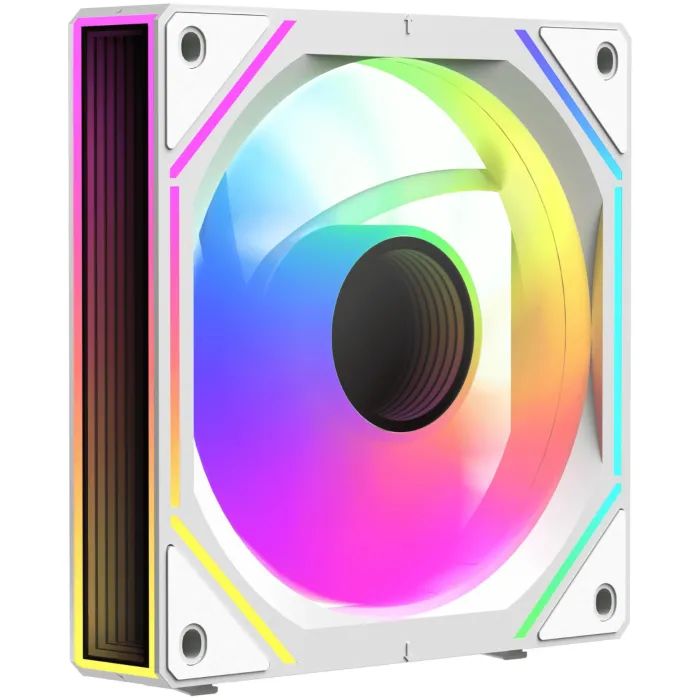 Кулер до корпусу OCYPUS GAMMA F12 ARGB REVERSE BLADE білий (GAMMA-F12-WH1AM01U-GL) зображення 2