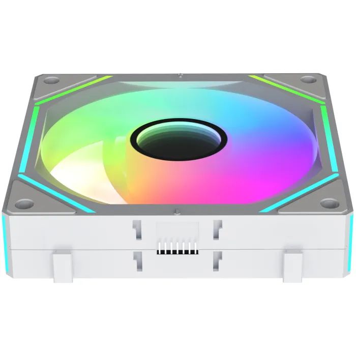 Кулер до корпусу OCYPUS GAMMA F12 ARGB REVERSE BLADE білий (GAMMA-F12-WH1AM01U-GL) зображення 3