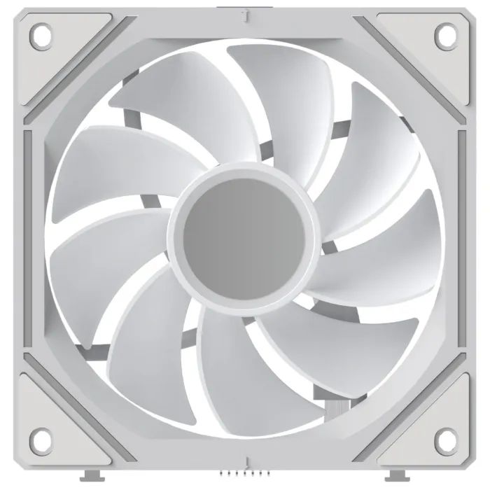 Кулер до корпусу OCYPUS GAMMA F12 ARGB REVERSE BLADE білий (GAMMA-F12-WH1AM01U-GL) зображення 4