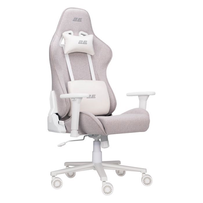 Крісло ігрове 2E Gaming Bushido II WE Light Grey (2E-GC-BUS-WELG) зображення 2