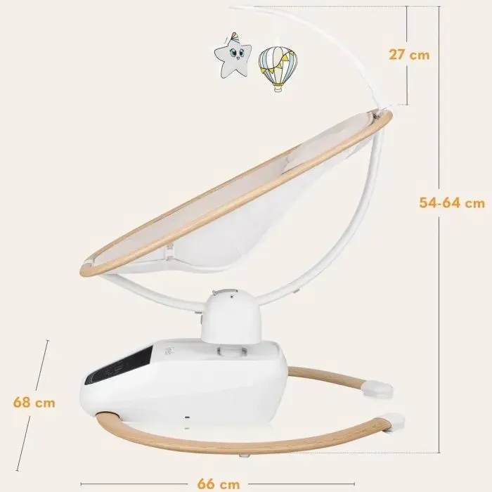 Кресло-качалка Lionelo OLIVIA BEIGE NATURAL (LO-OLIVIA BEIGE NATURAL) изображение 12