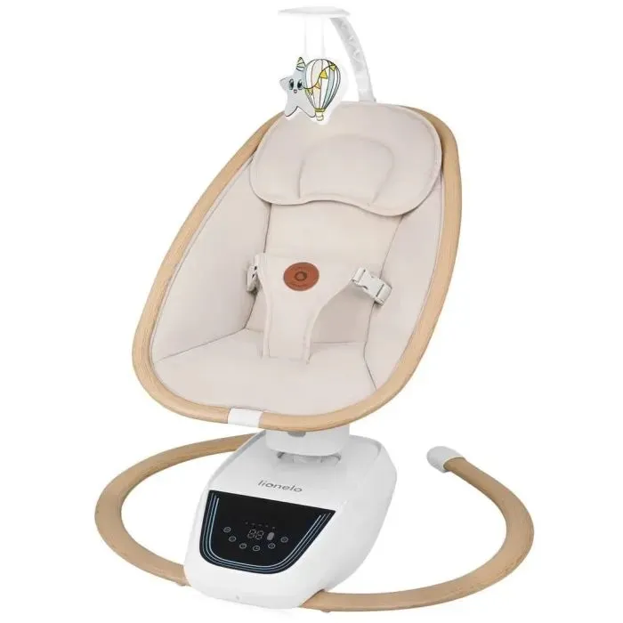 Кресло-качалка Lionelo OLIVIA BEIGE NATURAL (LO-OLIVIA BEIGE NATURAL)