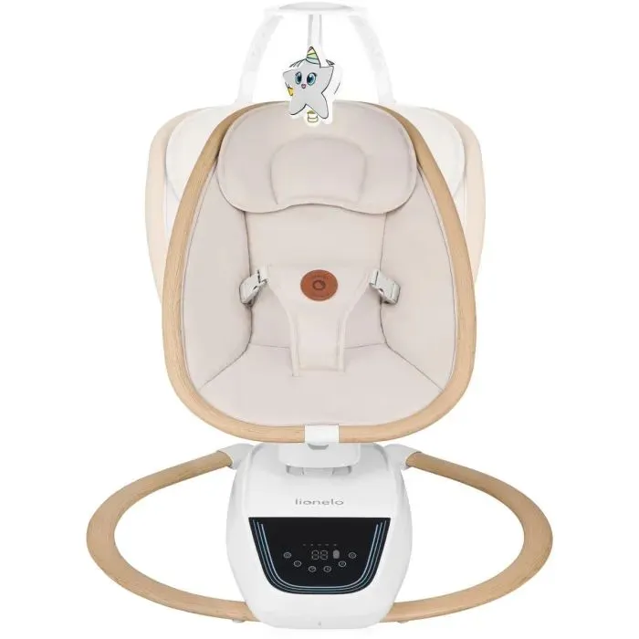 Кресло-качалка Lionelo OLIVIA BEIGE NATURAL (LO-OLIVIA BEIGE NATURAL) изображение 4