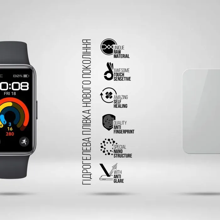 Пленка защитная Armorstandart Matte hydrogel Honor Band 9 6 pcs (ARM92043) изображение 2