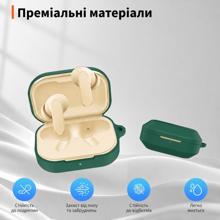 Чехол для наушников BeCover Silicon для Realme Buds Air 8 Black (715897) изображение 3