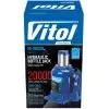 Домкрат Vitol DB-20002H/JX0111, телескопічний, гідравлічний, 20т, min 185мм, max 350мм (DB-20002H / JX0111) зображення 3