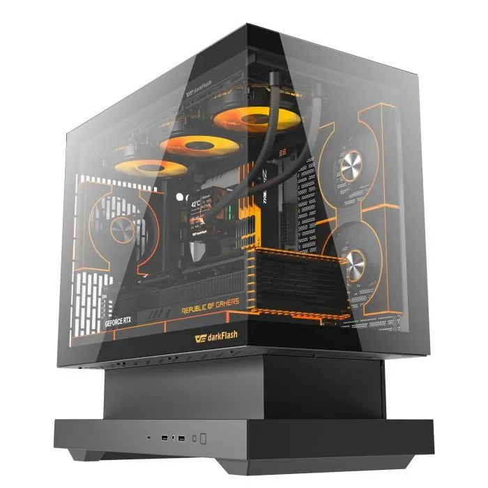 Корпус для ПК DARKFLASH F1 BLACK зображення 2