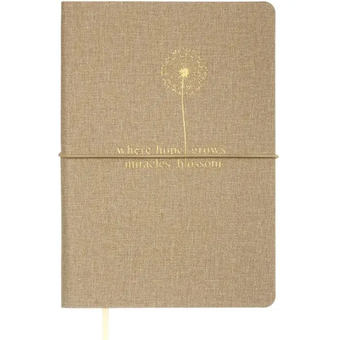 Книга записна Buromax NICE, А5, 96 аркушів, крапка, бежевий (BM.295315-28)