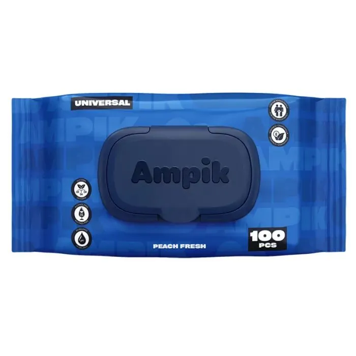 Вологі серветки Ampik Light Універсальні 100 шт. (4850042980039)
