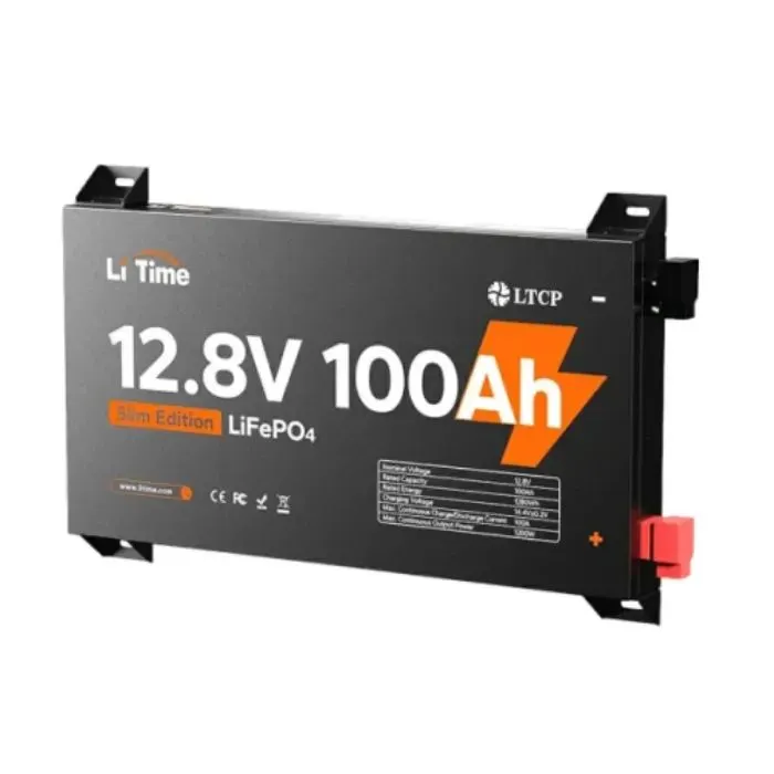 Батарея LiFePo4 Litime 12.8V 100Аh 1280Wh (L12V100-100-SLIM-LTCP-4)