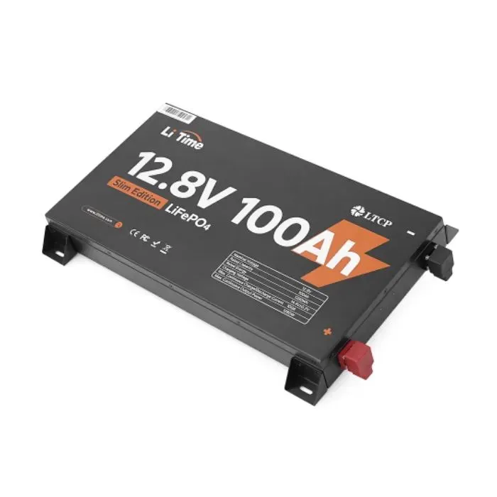 Батарея LiFePo4 Litime 12.8V 100Аh 1280Wh (L12V100-100-SLIM-LTCP-4) изображение 2